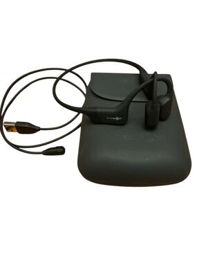 Aftershokz Black On-Ear Bone Conduction Headphones